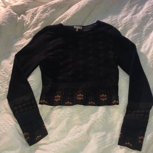 Free People sweater crop